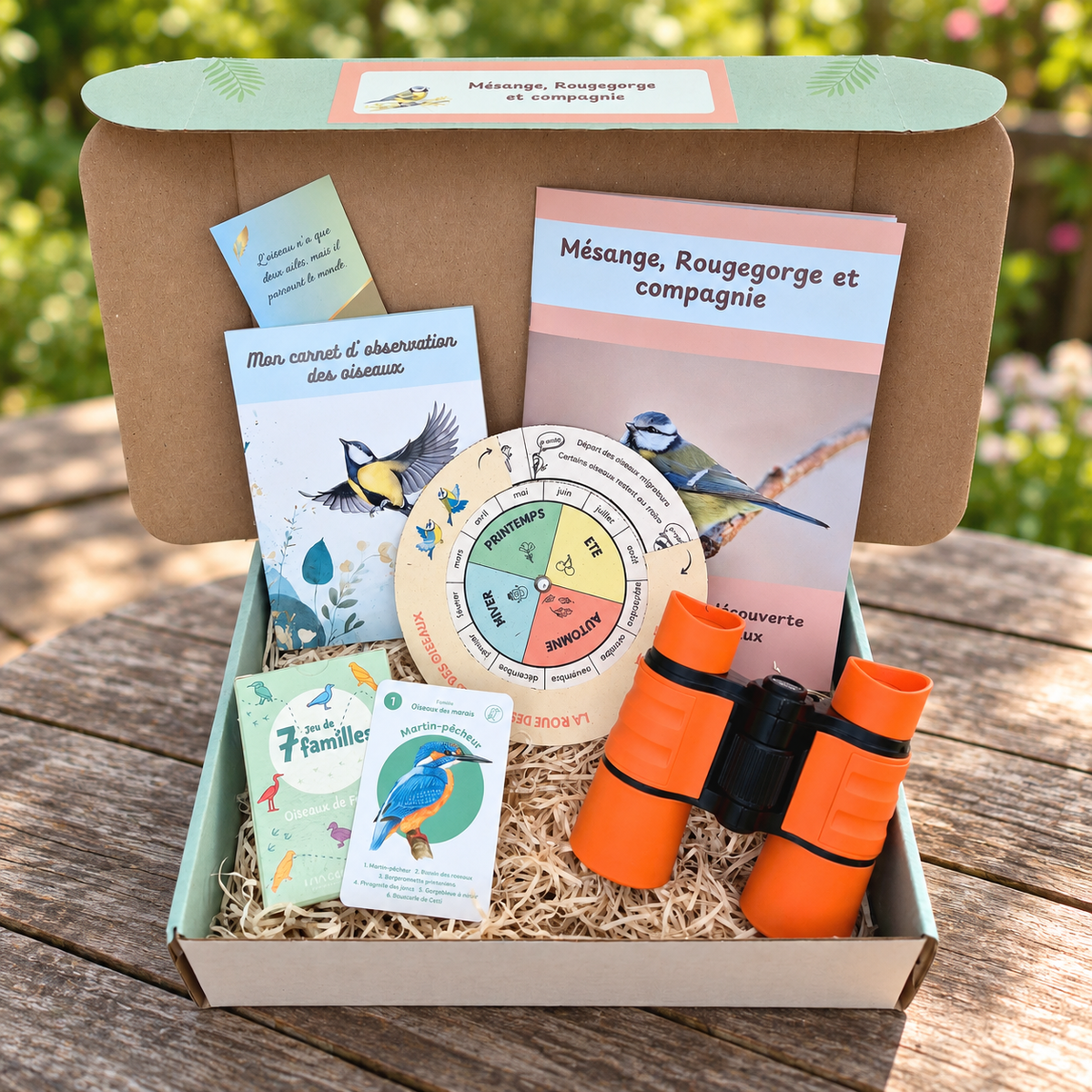La box Oiseaux – Kit d'explorateur